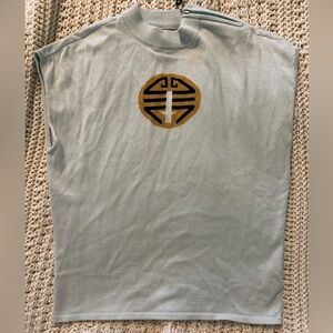Jamie Sadock Silk/Cotton/Cashmere abstract design Sweater